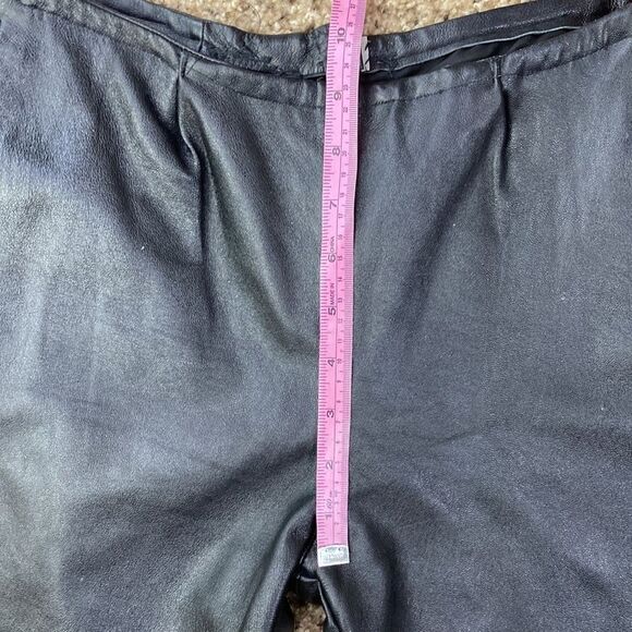 Vintage Fully Lined Black Leather Pants DANIEL D’HIVER LONDON • PARIS • ITALY - Picture 11 of 15